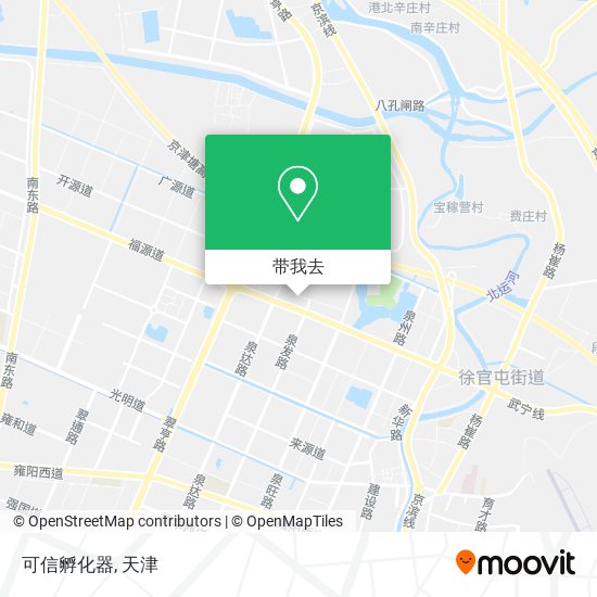可信孵化器地图