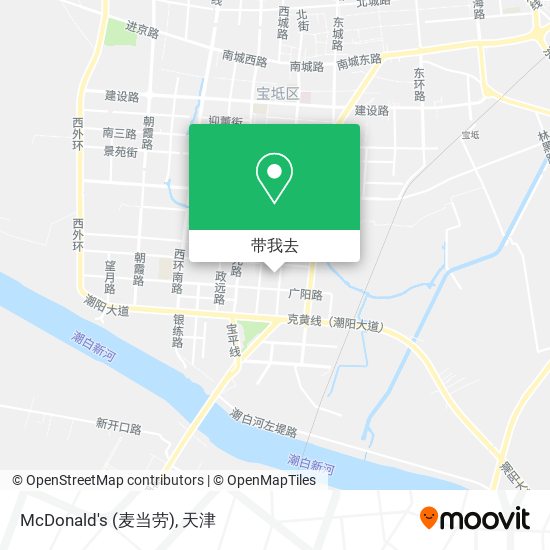 McDonald's (麦当劳)地图