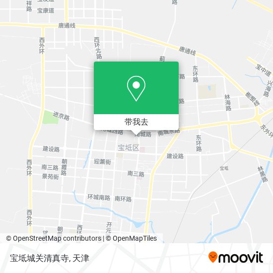 宝坻城关清真寺地图