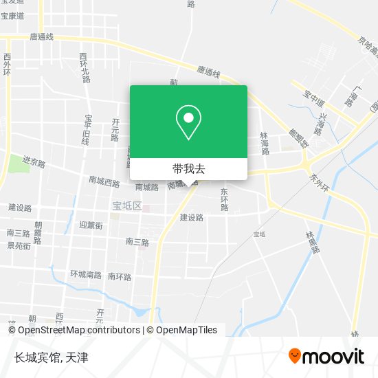 长城宾馆地图