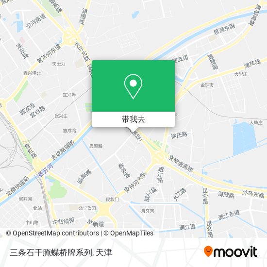 三条石干腌蝶桥牌系列地图