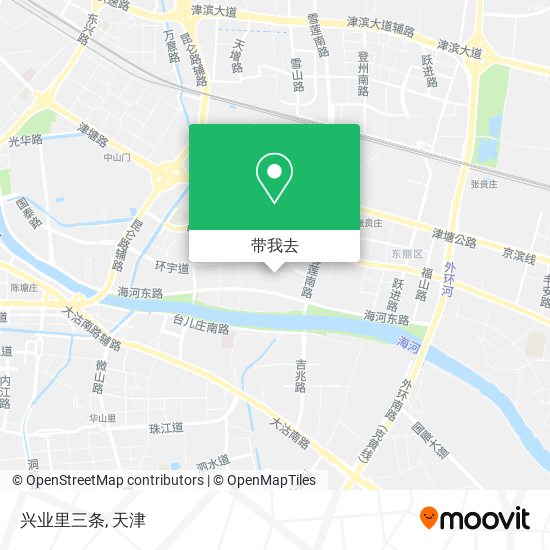 兴业里三条地图