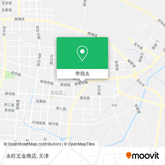 永旺五金商店地图
