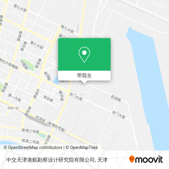 中交天津港航勘察设计研究院有限公司地图