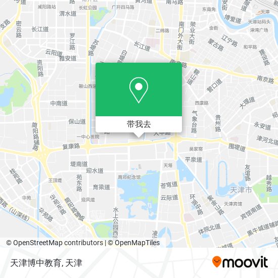 天津博中教育地图