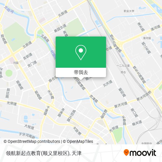 领航新起点教育(顺义里校区)地图