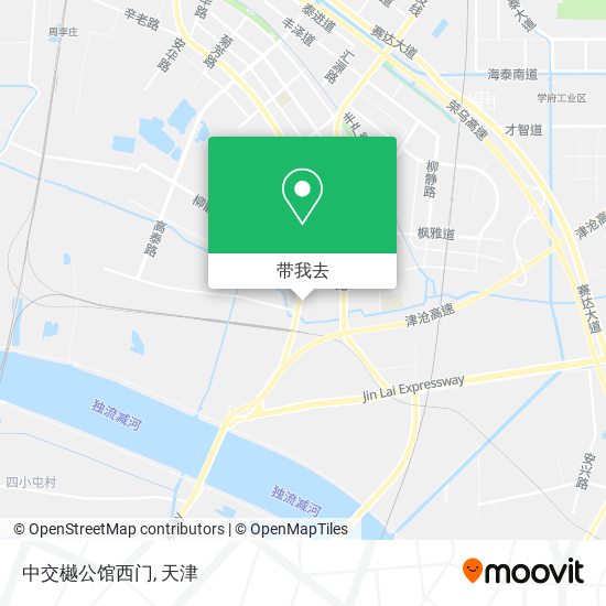 中交樾公馆西门地图