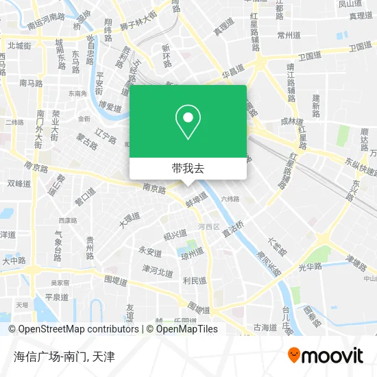 海信广场-南门地图
