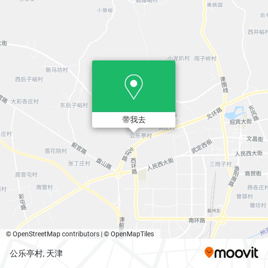 公乐亭村地图