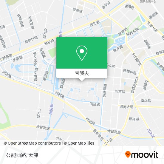 公能西路地图