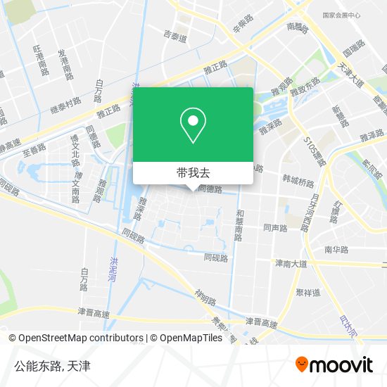 公能东路地图