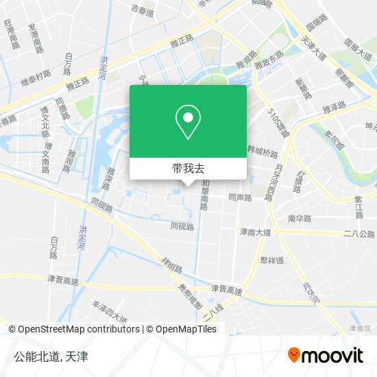 公能北道地图