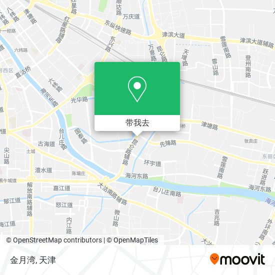 金月湾地图