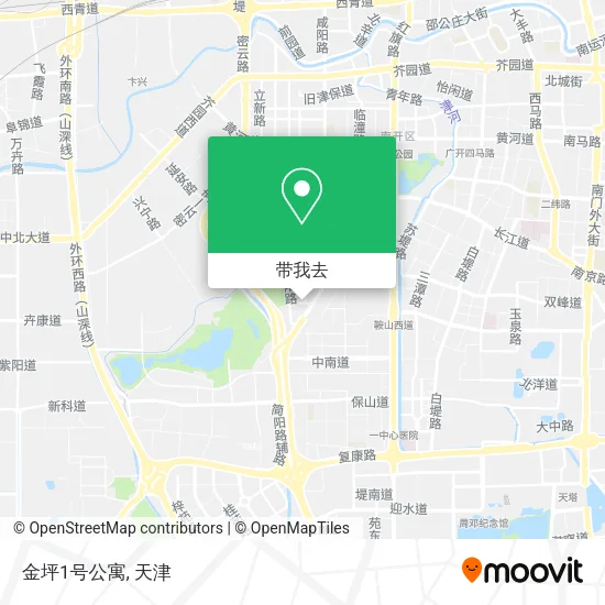 金坪1号公寓地图