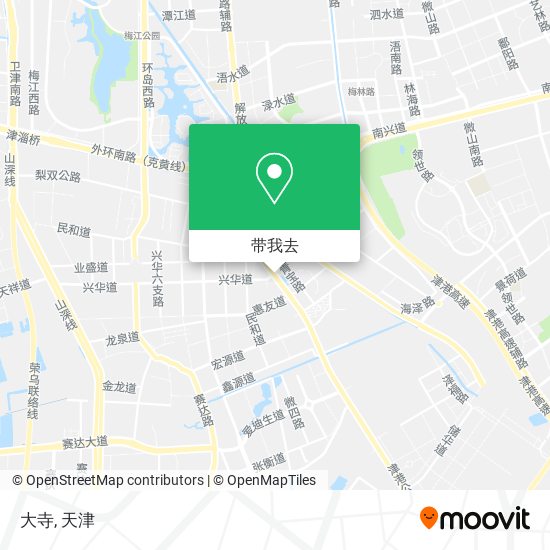 大寺地图
