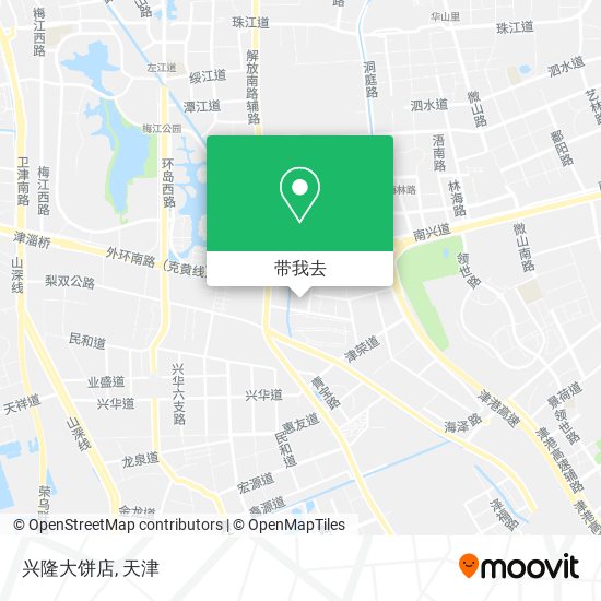 兴隆大饼店地图