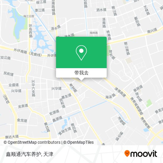 鑫顺通汽车养护地图