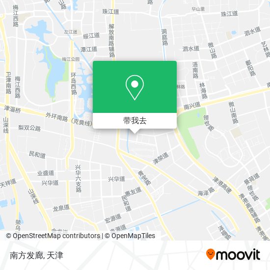 南方发廊地图