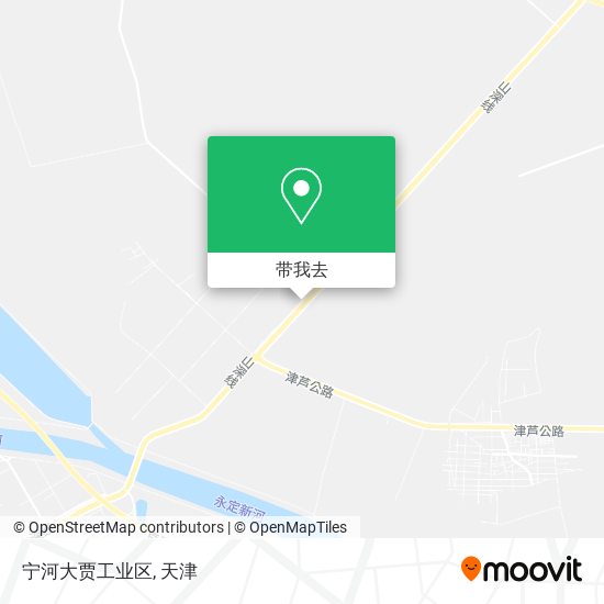宁河大贾工业区地图