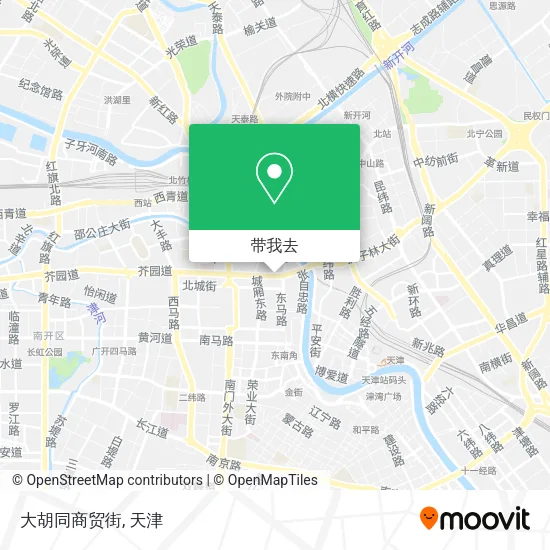 大胡同商贸街地图