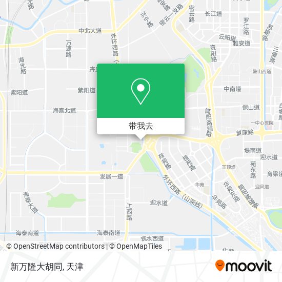 新万隆大胡同地图