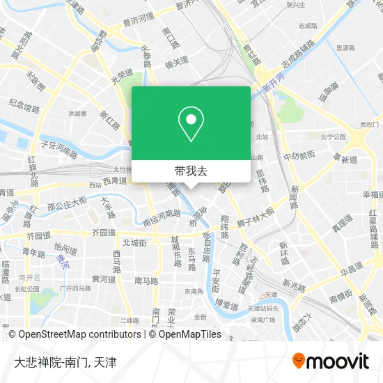 大悲禅院-南门地图