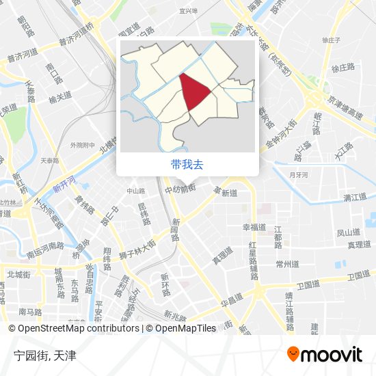 宁园街地图
