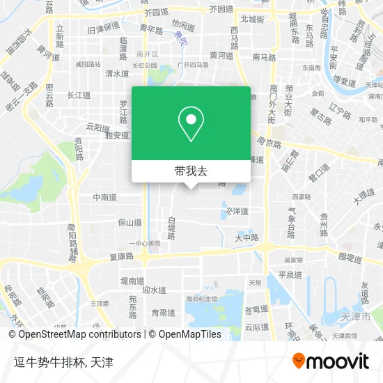 逗牛势牛排杯地图