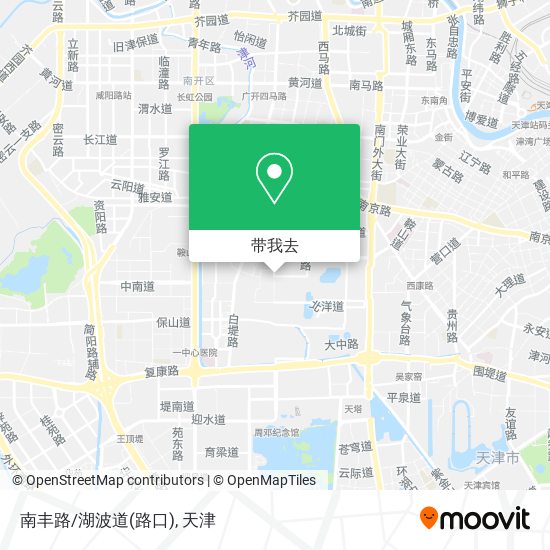 南丰路/湖波道(路口)地图