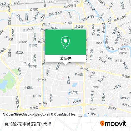 灵隐道/南丰路(路口)地图