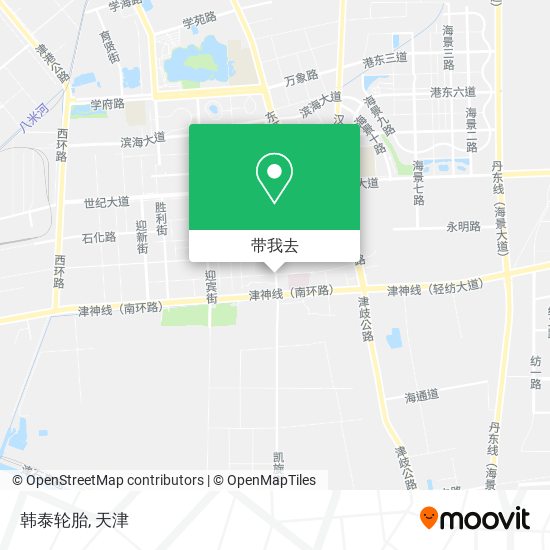 韩泰轮胎地图