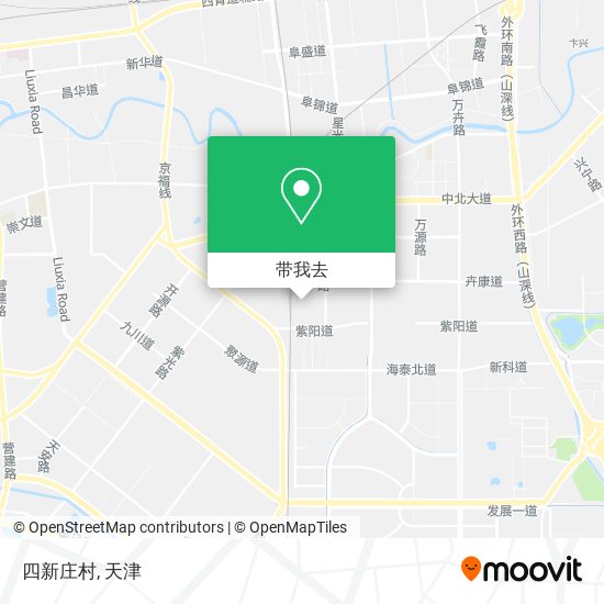四新庄村地图