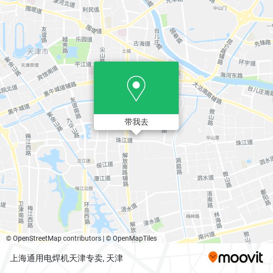 上海通用电焊机天津专卖地图