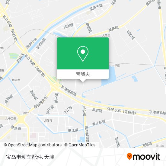 宝岛电动车配件地图