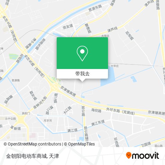 金朝阳电动车商城地图