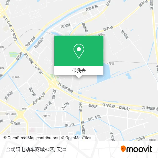 金朝阳电动车商城-C区地图