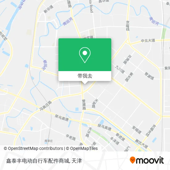 鑫泰丰电动自行车配件商城地图