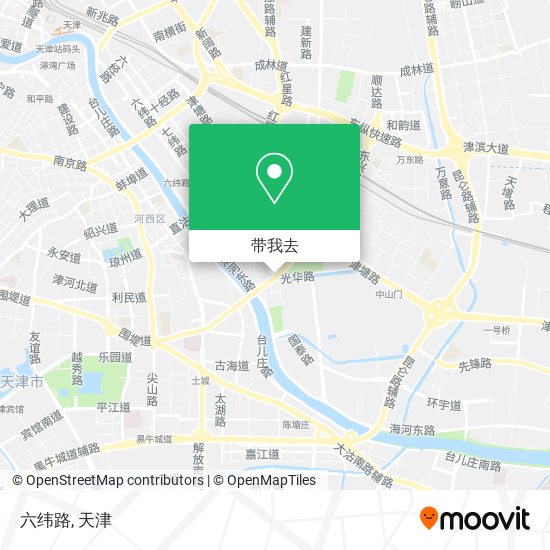 六纬路地图