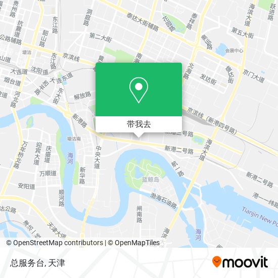 总服务台地图