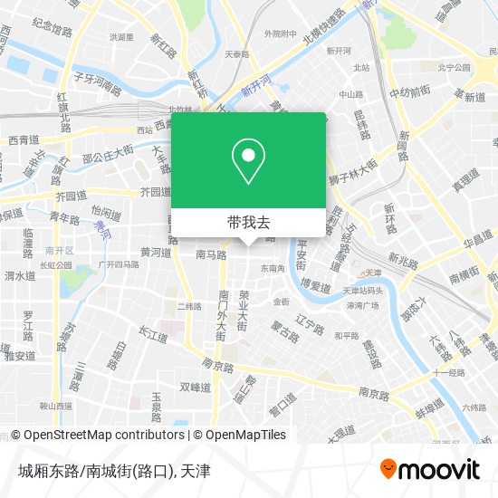 城厢东路/南城街(路口)地图