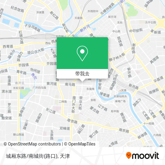 城厢东路/南城街(路口)地图