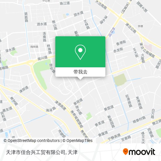 天津市佳合兴工贸有限公司地图