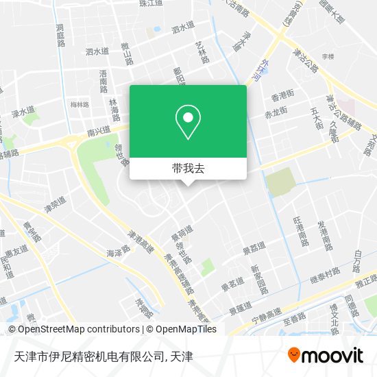 天津市伊尼精密机电有限公司地图