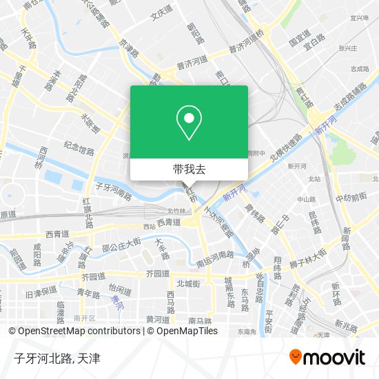 子牙河北路地图