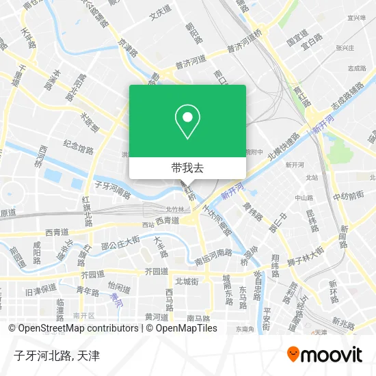 子牙河北路地图