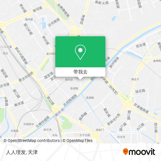 人人理发地图