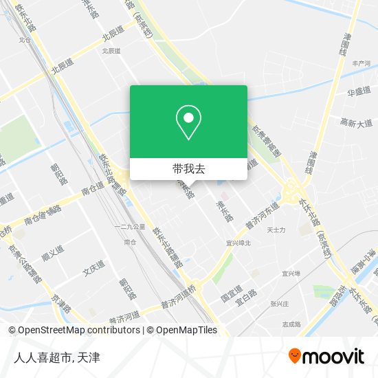 人人喜超市地图