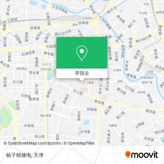 杨子精修电地图