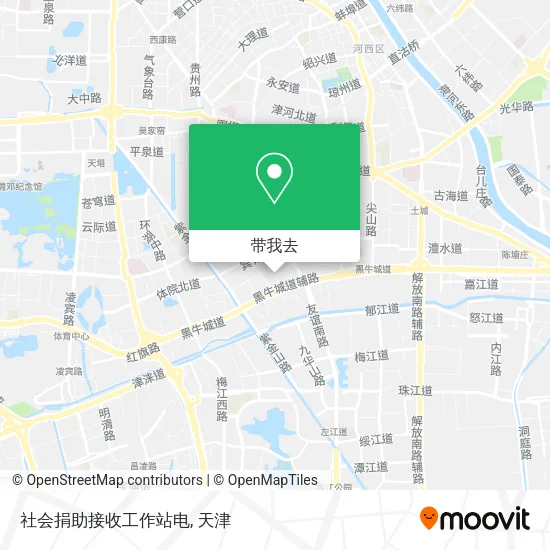 社会捐助接收工作站电地图