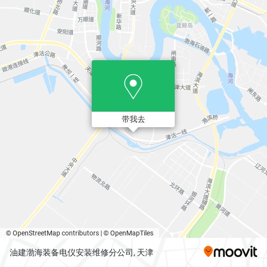 油建渤海装备电仪安装维修分公司地图